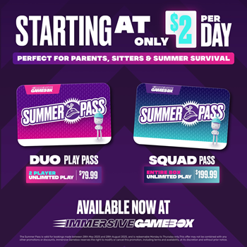 Newsflash Immersive Gamebox Summer Pass
