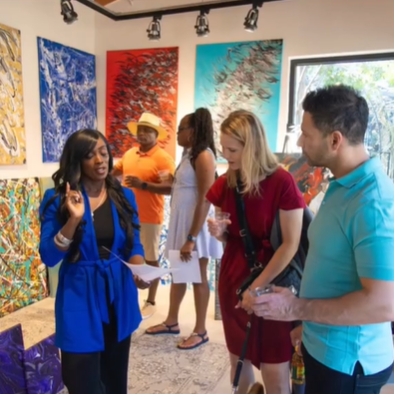 Art Social Shopping Page Square